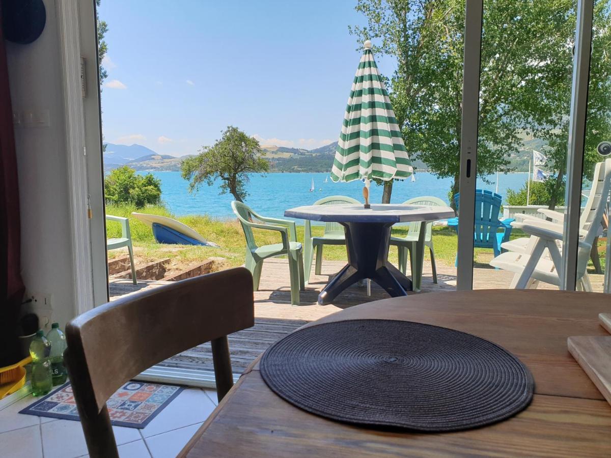 Rez De Plage-Canoe+Paddle-70M² Savines Eksteriør bilde