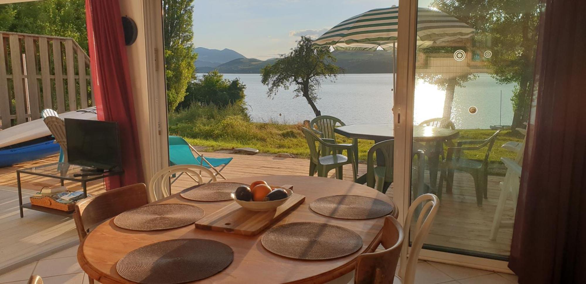 Rez De Plage-Canoe+Paddle-70M² Savines Eksteriør bilde