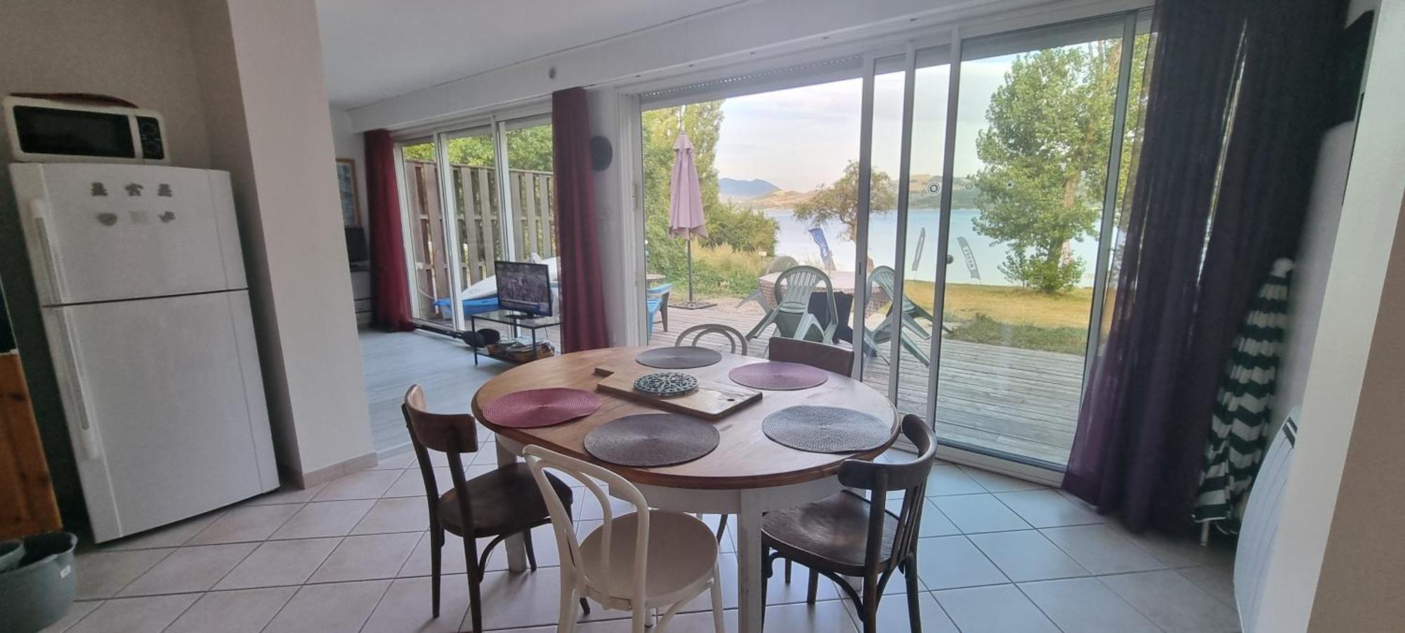 Rez De Plage-Canoe+Paddle-70M² Savines Eksteriør bilde